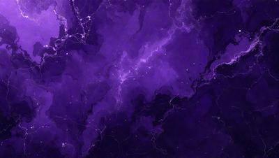 Purple, black, and white.