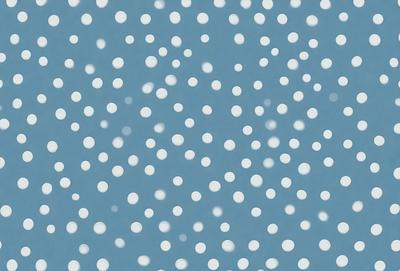 The primary subject of the image is a blue background with a pattern of white snowflakes. The setting is a winter scene, and the visual style is a digital art or illustration. The dominant colors are blue and white, creating a calm and serene atmosphere.