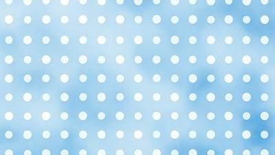 The primary subject of the image is a cloudy blue sky with white dots. The setting is a cloudy day, and the visual style is a pattern of white dots on a blue background. The colors and mood of the image are predominantly blue and white, creating a calm and serene atmosphere.