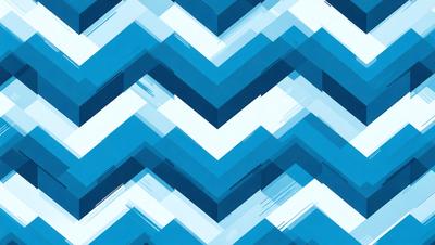 The primary subject of the image is a blue and white geometric pattern, which is the main focus of the image. The setting is a blue and white background, which complements the pattern. The visual style is a digital art or illustration, as the pattern is created using a computer or digital tools. The dominant colors are blue and white, giving the image a clean and modern appearance.