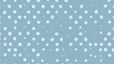 The primary subject of the image is a snowy background with a blue sky. The setting is a winter scene, and the visual style is a digital art or illustration. The dominant colors are white and blue, creating a calm and serene atmosphere.