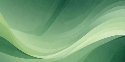The primary subject of the image is a green and white painting or drawing of a wave. The setting is a green background, which complements the colors of the wave. The visual style appears to be a combination of digital art and illustration, creating a unique and artistic representation of the wave. The dominant colors are green and white, giving the image a calming and serene atmosphere.
