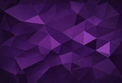 Purple, geometric shapes, triangles, and diamonds are the primary subject of this image. The setting is a purple background, and the visual style is a combination of digital art and illustration. The dominant colors are purple and various shades of purple, creating a calm and soothing atmosphere.
