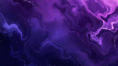 The primary subject of the image is a purple and blue galaxy, which is the main object, scene, or focus of the image. The setting or background is a dark, starry sky, and the visual style is a digital art or illustration. The dominant colors in the image are purple and blue, creating a serene and peaceful atmosphere.