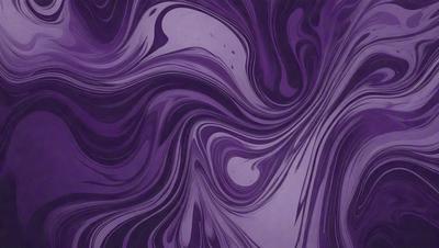 The primary subject of the image is a purple and white swirl pattern. The setting is a purple background, which creates a visually striking contrast with the swirl pattern. The visual style appears to be a combination of digital art and illustration, as the swirl pattern is intricately detailed and the colors are vibrant. The dominant colors in the image are purple and white, creating a calming and soothing atmosphere.