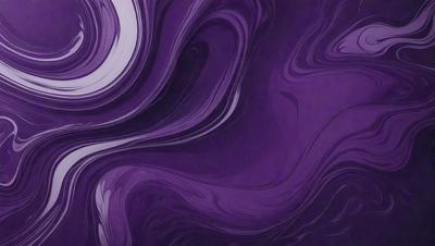 Purple and blue swirls on a purple background.