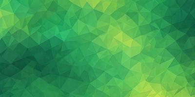 The primary subject of the image is a green geometric pattern, which is the main focus of the image. The setting is a green background, and the visual style is a digital art or illustration. The dominant colors are green and various shades of green, creating a calm and soothing atmosphere.