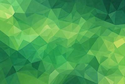 The primary subject of the image is a green geometric pattern, which is the main focus of the image. The setting is a green background, which complements the pattern. The visual style is a digital art or illustration, as the pattern is intricate and detailed. The colors and mood of the image are predominantly green, creating a calm and soothing atmosphere.