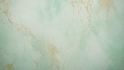The primary subject of the image is a marble wall with a green tint. The setting is a room with a green tinted wall, and the visual style is a photo. The colors and mood of the image are predominantly green, creating a calm and serene atmosphere.