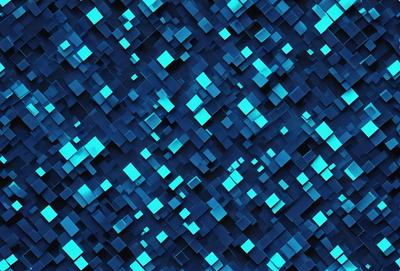 The primary subject of the image is a blue and white patterned background. The setting is a blue and white checkered pattern, which creates a visually appealing and cohesive design. The visual style of the image is a combination of digital art and illustration, as it features a unique and intricate pattern. The dominant colors in the image are blue and white, which contribute to a calm and soothing atmosphere.