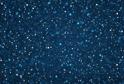 The primary subject of the image is a blue background with a pattern of white stars. The setting is a night sky, and the visual style is a digital art or illustration. The dominant colors are blue and white, creating a calm and serene atmosphere.