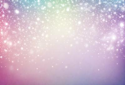 The primary subject of the image is a brightly colored, colorful background featuring a mix of purple, blue, and pink hues. The setting appears to be a space with a starry background, giving the scene a celestial and dreamy atmosphere. The visual style of the image is a combination of digital art and illustration, creating a vibrant and dynamic appearance. The colors and mood of the image are lively and uplifting, with the bright colors and starry background evoking a sense of wonder