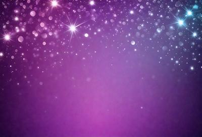 The primary subject of the image is a purple background with a few white stars scattered across it. The setting appears to be a night sky, with the stars providing a sense of depth and contrast to the purple background. The visual style of the image is a combination of a photo and digital art, creating a unique and eye-catching effect. The colors and mood of the image are predominantly purple and dark, with the white stars adding a touch of brightness and contrast.