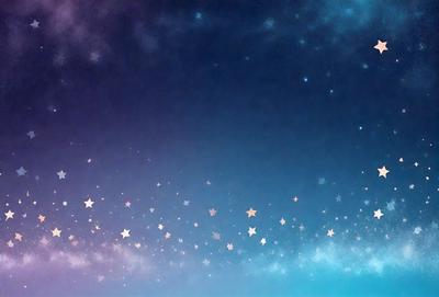 The primary subject of the image is a night sky filled with stars. The setting is a dark, star-filled sky, and the visual style is a digital art or illustration. The colors and mood of the image are predominantly dark and serene, with the stars providing a sense of wonder and tranquility.