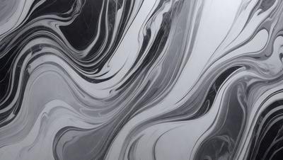 The primary subject of the image is a painting or drawing of a swirling, flowing pattern. The setting is a white background, which provides a clean and minimalist appearance. The visual style is a combination of artistic expression and digital manipulation, creating a unique and intricate design. The colors and mood of the image are predominantly white, giving it a clean and serene atmosphere.