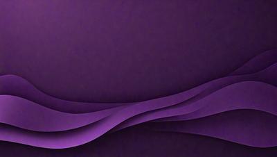 The primary subject of the image is a purple wave, which is the main focus of the scene. The wave is depicted in a digital art style, giving it a unique and modern appearance. The setting is a purple background, which complements the wave and adds to the overall mood of the image. The colors and mood of the image are predominantly purple, creating a sense of calmness and tranquility.