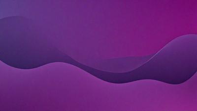 The primary subject of the image is a purple wave, which is the main focus of the scene. The wave is set against a purple background, creating a visually striking and unique visual style. The colors and mood of the image are predominantly purple, giving it a calm and serene atmosphere.