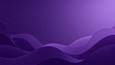 Purple background with a wave pattern.