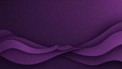 The primary subject of the image is a purple background with a wave-like pattern. The setting is a purple wall, and the visual style is a digital art or illustration. The dominant colors are purple and blue, creating a calm and serene atmosphere.