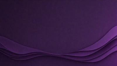 The primary subject of the image is a purple wall with a wave-like pattern. The setting is a room with a purple background. The visual style is a digital art or illustration, creating a unique and artistic atmosphere. The dominant colors are purple and blue, giving the image a calm and soothing mood.