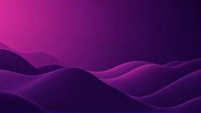 The primary subject of the image is a purple mountain range. The setting is a purple sky, which creates a striking contrast with the mountain range. The visual style is a digital art or illustration, as the mountain range is depicted in a unique and artistic manner. The colors and mood of the image are predominantly purple, giving it a serene and calming atmosphere.