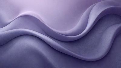 The primary subject of the image is a purple fabric, which is the main object, scene, or focus of the image. The setting or background is a purple surface, and the visual style is a photo. The colors and mood of the image are predominantly purple, creating a calm and soothing atmosphere.