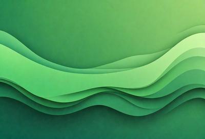 The primary subject of the image is a green wave, which is the main focus of the scene. The setting is a green background, which complements the green wave. The visual style of the image is a digital art or illustration, as it is a detailed and intricate representation of the green wave. The colors and mood of the image are predominantly green, creating a calm and serene atmosphere.
