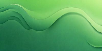 The primary subject of the image is a green wave, which is the main focus of the scene. The wave is depicted in a digital art style, giving it a unique and modern appearance. The setting is a green background, which complements the green wave and adds to the overall atmosphere of the image. The colors and mood of the image are predominantly green, creating a sense of calmness and tranquility.
