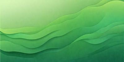 The primary subject of the image is a green, wavy, and curved surface, which appears to be a piece of art or a design element. The setting is a green background, which complements the artwork or design. The visual style is a combination of digital art and illustration, creating a unique and eye-catching appearance. The colors and mood of the image are predominantly green, giving it a calm and soothing atmosphere.