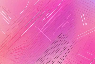 The primary subject of the image is a pink background with a pattern of lines and shapes. The setting appears to be a digital art or illustration, as the lines and shapes are not realistic and seem to be created by a computer or artist. The visual style is a mix of digital art and illustration, with the pink background and the pattern of lines and shapes creating a unique and artistic atmosphere. The colors and mood of the image are predominantly pink, which gives it a warm and inviting feel.
