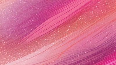 The primary subject of the image is a colorful, swirling pattern of pink, purple, and orange hues. The setting is a pink background, which adds to the vibrant atmosphere of the scene. The visual style is a combination of digital art and illustration, creating a unique and eye-catching design. The colors and mood of the image are lively and energetic, with the pink, purple, and orange hues evoking a sense of warmth and happiness.