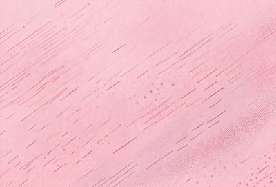 The primary subject of the image is a pink background with a pattern of white dots. The setting appears to be a painting or drawing, as the background is not a natural environment. The visual style is artistic, with the pink and white dots creating a unique and eye-catching pattern. The colors and mood of the image are predominantly pink and white, giving it a warm and inviting atmosphere.