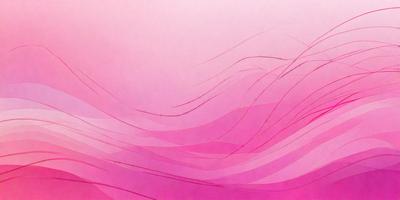 The primary subject of the image is a woman's long, flowing hair. The setting is a pink background, which adds a sense of warmth and softness to the scene. The visual style is a combination of digital art and illustration, creating a unique and artistic representation of the woman's hair. The colors and mood of the image are predominantly pink, giving it a feminine and elegant appearance.