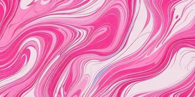 The primary subject of the image is a pink and white swirling pattern, which appears to be a painting or a digital artwork. The setting is a white background, and the visual style is a combination of photo and digital art. The dominant colors are pink and white, creating a warm and vibrant atmosphere.