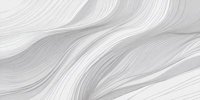 The primary subject of the image is a white, flowing, and curved pattern. The setting is a white background, which creates a clean and minimalist appearance. The visual style is a combination of digital art and illustration, as the pattern appears to be a digital creation. The colors and mood are predominantly white, giving the image a calm and serene atmosphere.