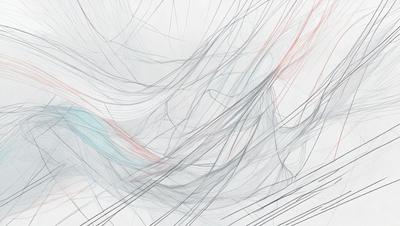 The primary subject of the image is a blue and red line that is intertwined and appears to be moving. The setting is a white background, which provides a clean and minimalist appearance. The visual style is a combination of digital art and illustration, as the line appears to be drawn with precision and detail. The colors and mood of the image are dynamic and energetic, as the blue and red lines create a sense of movement and flow.