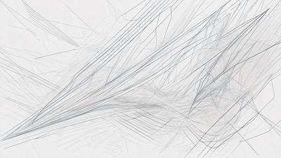 The primary subject of the image is a blue line drawing. The setting is a white background, and the visual style appears to be a digital art or illustration. The colors and mood of the image are predominantly blue, creating a calm and serene atmosphere.