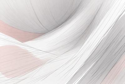 The primary subject of the image is a white, flowing fabric that appears to be a sheet or a curtain. The setting is a room with a pink background, which adds a contrasting color to the scene. The visual style of the image is a combination of digital art and illustration, creating a unique and artistic representation of the fabric. The colors and mood of the image are predominantly white and pink, giving it a soft and elegant appearance.