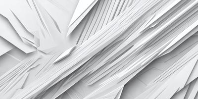 The primary subject of the image is a white, abstract, and geometric design. The setting is a white background, which provides a clean and minimalist appearance. The visual style is a combination of digital art and illustration, creating a unique and intricate pattern. The colors and mood of the image are predominantly white, giving it a clean, modern, and sophisticated feel.