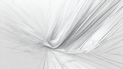 The primary subject of the image is a white drawing or illustration of a tunnel. The setting is a white background, which emphasizes the tunnel's shape and design. The visual style appears to be a combination of digital art and illustration, as it is a detailed and intricate drawing. The colors and mood of the image are predominantly white, giving it a clean and minimalist appearance.
