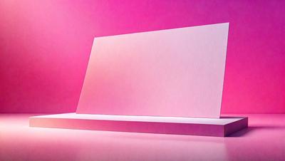 The primary subject of the image is a large piece of pink paper. The setting is a pink background, which creates a visually striking contrast with the paper. The visual style is a close-up of the paper, showcasing its texture and color. The colors and mood of the image are predominantly pink, giving it a warm and inviting atmosphere.
