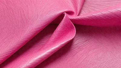 The primary subject of the image is a pink fabric, which is the main object, scene, or focus of the image. The setting or background of the image is a table, and the visual style appears to be a photo. The colors and mood of the image are predominantly pink, creating a warm and inviting atmosphere.