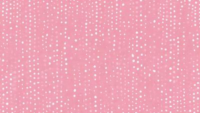 The primary subject of the image is a pink background with white dots. The setting is a close-up of the pink background, which creates a visually appealing and artistic effect. The visual style is a combination of a pattern and a texture, giving the image a unique and creative appearance. The colors and mood of the image are predominantly pink and white, creating a warm and inviting atmosphere.