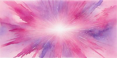The primary subject of the image is a bright, colorful, and vibrant light source, possibly a star or a light bulb. The light source is surrounded by a purple and pink background, which adds to the overall atmosphere of the image. The visual style of the image is a combination of digital art and illustration, creating a unique and eye-catching effect. The colors and mood of the image are predominantly purple and pink, giving it a warm and inviting feel.