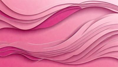 The primary subject of the image is a pink paper sculpture, which appears to be a piece of art or a decoration. The setting is a pink background, which complements the sculpture's color. The visual style is a combination of digital art and illustration, as the paper sculpture is created using a digital medium. The colors and mood of the image are predominantly pink, giving it a warm and inviting atmosphere.