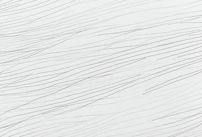 The primary subject of the image is a white background with a series of black lines or strokes. The setting appears to be a white wall or surface, and the visual style is a combination of drawing and digital art. The image has a minimalist and clean appearance, with the black lines creating a sense of depth and contrast against the white background. The overall atmosphere is calm and uncluttered.