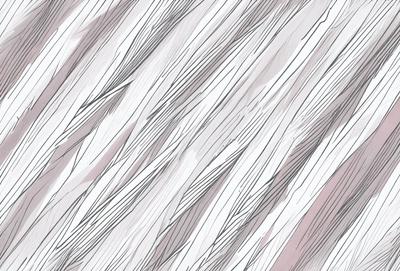 The primary subject of the image is a white and pink patterned surface. The setting is a white and pink background, which creates a visually striking contrast. The visual style is a combination of digital art and illustration, giving the image a unique and artistic appearance. The colors and mood of the image are predominantly white and pink, evoking a sense of calmness and elegance.