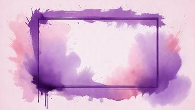 The primary subject of the image is a purple and pink painting, which is displayed on a pink background. The visual style of the painting appears to be a mix of digital art and illustration, creating a unique and artistic appearance. The dominant colors in the painting are purple and pink, which contribute to a warm and inviting atmosphere.