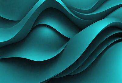 The primary subject of the image is a blue, swirling, and curling design. The setting is a blue background, which complements the design. The visual style is a digital art or illustration, as the design appears to be a pattern or texture. The colors and mood of the image are predominantly blue, creating a calm and soothing atmosphere.
