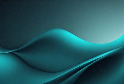The primary subject of the image is a blue wave, which is the main focus of the scene. The wave is set against a dark blue background, creating a striking contrast. The visual style of the image is digital art, as it appears to be a computer-generated or digitally manipulated image. The dominant colors in the image are blue and black, giving it a calm and serene atmosphere.